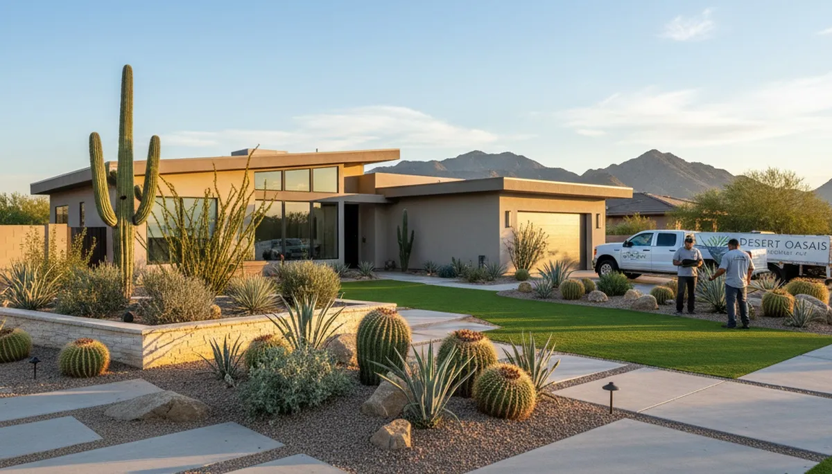 Phoenix, AZ landscaping services for residential and commercial outdoor maintenance