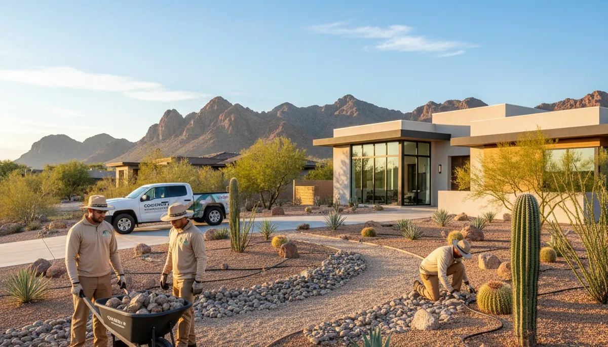 Phoenix, AZ landscaping services for desert yards and custom outdoor spaces