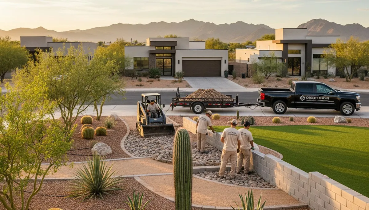 Landscaping service in Phoenix, AZ for residential and commercial outdoor spaces