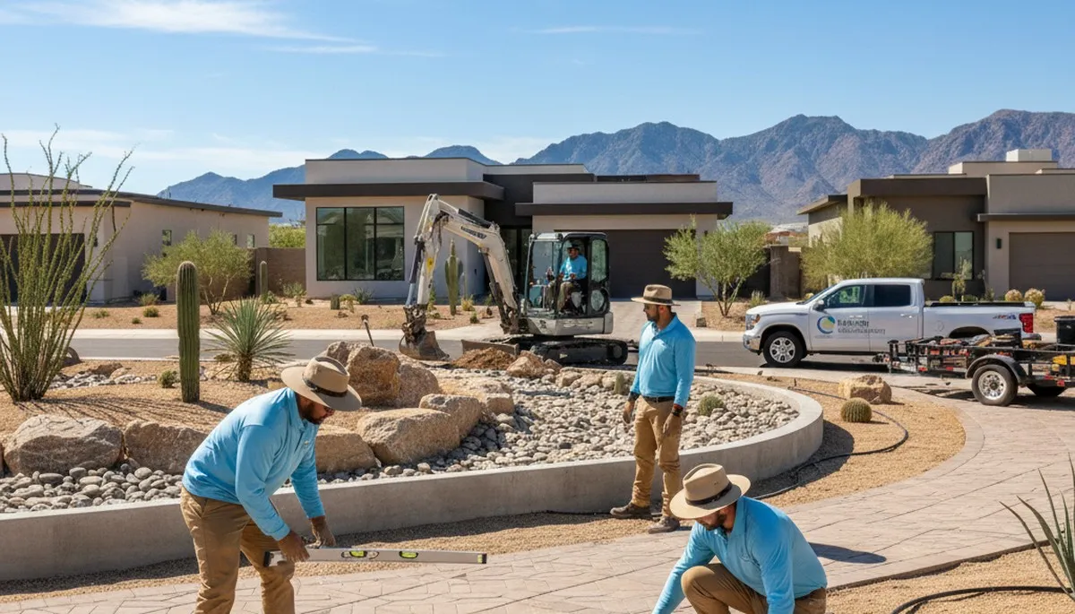 Phoenix, AZ landscaping services for residential and commercial outdoor design and maintenance