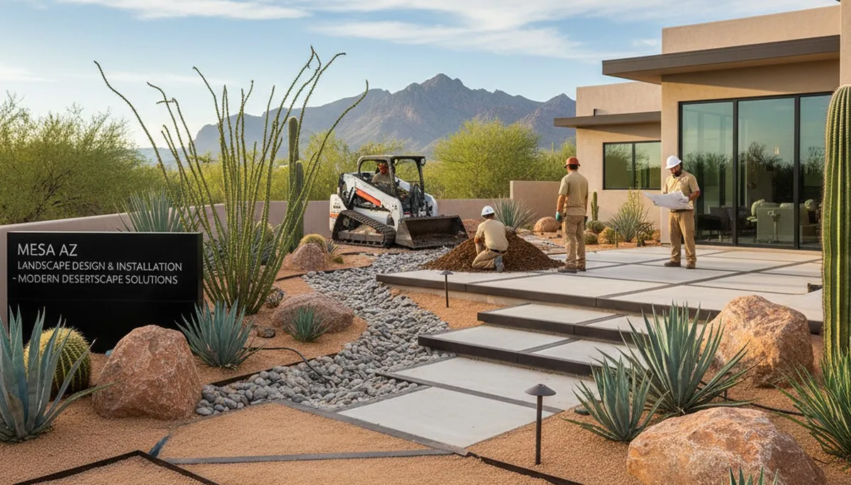Landscaping service in Phoenix, AZ for residential and commercial outdoor property maintenance